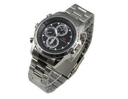 Spy hodinky original 8GB Waterproof Sport USB 2.0 SC Metal Wrist Watch Camera HD Cam Video ***cena 22 euro***